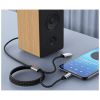 Кабель мультимедийный 3.5mm M to USB-C + Lightning 1,0m black XoKo (MH-232-BK) - Изображение 2