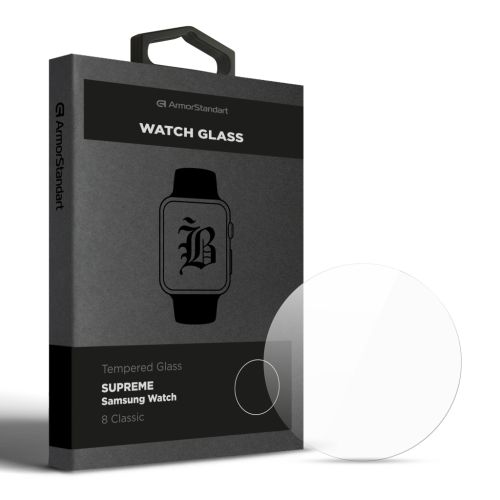 Стекло защитное Armorstandart Supreme Black Icon Samsung Watch 8 Classic (ARM88140) Стекло защитное Armorstandart Supreme Black Icon Samsung Watch 8 Classic (ARM88140)
