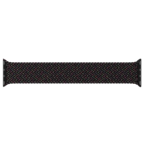 Ремешок для смарт-часов Armorstandart Braided Solo Loop для Apple Watch 49/46/45/44/42 (Series 1-3) Black Unity Size 8 (160 mm) (ARM64908)