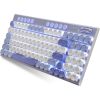 Клавіатура Thunderobot K96 Tri-mode Red Switch UA Purple (6932066308223) - Зображення 1