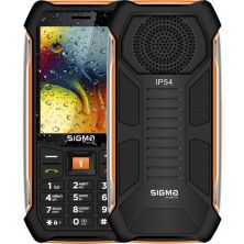 Мобильный телефон Sigma X-style 323 RAIN Black-Orange (4827798885727)