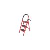 Лестница Voltronic 80см, до 150кг, 3 ступеньки с резиновыми ковриками, металлическая (YT43382) - Изображение 1