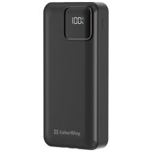 Батарея универсальная ColorWay 20 000 mAh Optimal Power PD/22.5W, QC/3.0, Black (CW-PB200LPB5BK-PDD)