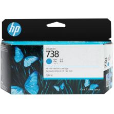 Картридж HP DJ No.738 130-ml Cyan (498N5A)