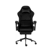 Крісло ігрове GT Racer X-2338 Black (X-2338 Fabric Black/Black Suede)