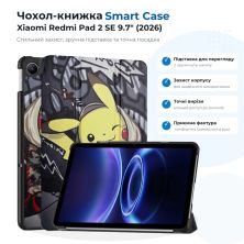 Чохол до планшета BeCover Smart Case Xiaomi Redmi Pad 2 SE 9.7 (2026) Pikachu (715838)