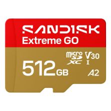 Карта пам'яті SanDisk 512GB microSDXC class 10 UHS-I Extreme GO (SDSQXGN-512G-GN6MN)