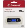 USB флеш накопичувач Transcend 256GB JetFlash 790 Black USB 3.0 (TS256GJF790K) - Зображення 3