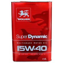 Моторна олива Wolver Super Dinamic 15W-40 4л (4260360941153)