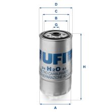 Фильтр топливный UFI 24.H2O.01