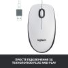 Мишка Logitech M100 USB White (910-006764) - Зображення 2