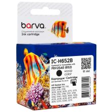Картридж Barva HP 652 black/F6V25AE, 11 мл (IC-H652B)