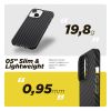 Чехол для мобильного телефона Armorstandart LikeCarbon MagCase Apple iPhone 15 Black (ARM69289) - Изображение 3