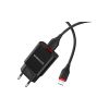 Зарядний пристрій BOROFONE BA20A Sharp charger set(Lightning) Black (BA20ALB) - Зображення 1
