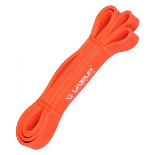Еспандер LiveUp Latex Loop для підтягування 208х4.5х0.32 см помаранчевий LS3650-2080Lo (6951376105735)