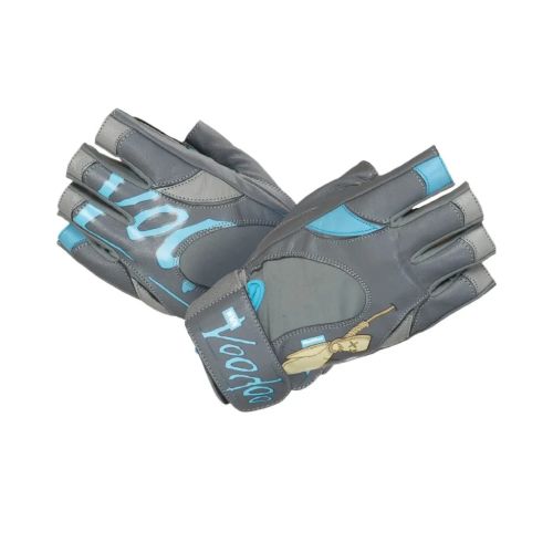 Перчатки для фитнеса MadMax MFG-921 Voodoo Mid grey/light blue S (MFG-921-BLU_S)