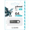 USB флеш накопичувач Wibrand 64GB Eagle Grey USB 3.2 (WI3.2/EA64U10G) - Зображення 1