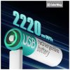 Акумулятор ColorWay AA USB-С 2220 mAh 1.5V (2шт) (Li-Polymer) (CW-UBAA-10) - Зображення 3