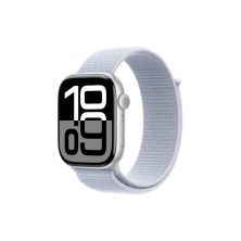 Смарт-часы Apple Watch Series 10 GPS 46mm Silver Aluminium Case with Blue Cloud Sport Loop (MWWN3QH/A)