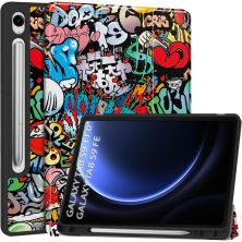 Чохол до планшета BeCover Flexible TPU Mate Samsung Tab S9 (SM-X710/SM-X716)/S9 FE (SM-X510/SM-X516B) 11.0 Graffiti (712534)