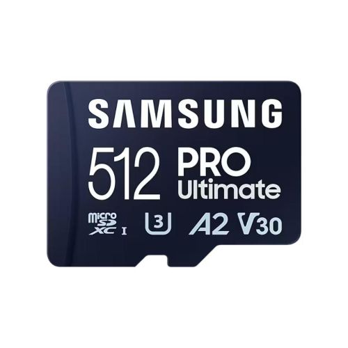 Карта пам'яті Samsung 512GB microSDXC class 10 UHS-I U3 V30 A2 Pro Ultimate (MB-MY512SA/WW)