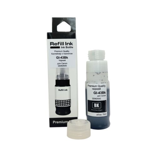 Чернила Premium Quality Canon GI-43 70мл Black 4698C001 (70264927)