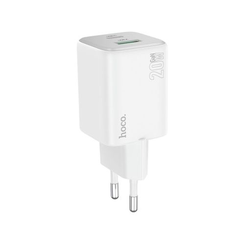 Зарядное устройство HOCO N41 Almighty 1xUSB-C PD20W + 1xUSB QC3.0 White (6942007617031)