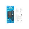 Зарядний пристрій BOROFONE BA68A Glacier USB + cable USB to Lightning 10.5W Black (6974443385687) - Зображення 3