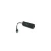 Концентратор Voltronic USB 3.0 to 3xUSB + Ethernet black (YT-3H3+1) - Зображення 1