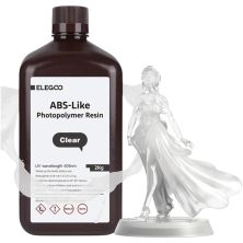 Фотополимерная смола ELEGOO Resin, ABS-like 2кг, transparent (50.103.0174) Фотополимерная смола ELEGOO Resin, ABS-like 2кг, transparent (50.103.0174)