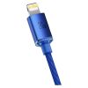 Дата кабель USB-C to Lightning 2.0m 20W blue Baseus (CAJY000303) - Зображення 2