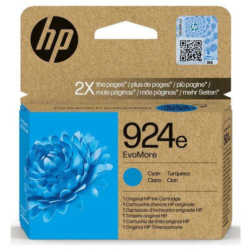 Картридж HP DJ No.924E XL Cyan (4K0U7NE)