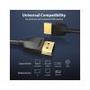 Кабель мультимедийный HDMI M to HDMI M 0.5m 4K60Hz black Vention (AAIBD) - Изображение 2