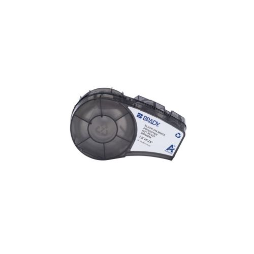 Лента для принтера этикеток Brady M21-30-423, 38.1мм х 19.05мм, 91эт, black on white, полиэстр (152098)
