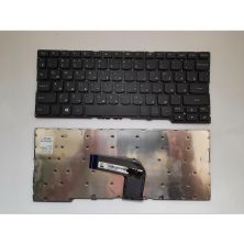 Клавиатура ноутбука Lenovo IdeaPad Yoga 2 11 Series черная RU (A46106)
