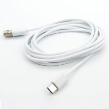 Дата кабель USB 2.0 AM to Type-C 2.0m white Dengos (PLS-TC-2M-WHITE)