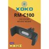 Універсальний автотримач XoKo RMC100 Black (XK-RMC100-BLCK) - Зображення 3