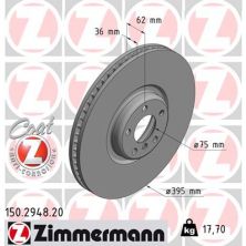 Гальмівний диск ZIMMERMANN 150.2948.20