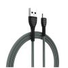 Дата кабель USB 2.0 AM to Micro 5P 1.0m ColorWay (CW-CBUM041-GR) - Зображення 1