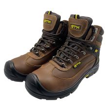 Ботинки рабочие GTM SM-090 мет. носок, р.40 коричневые (SM-090-40)