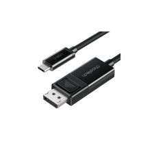 Кабель мультимедійний USB-C to DisplayPort 1.8m 8K 30Hz Choetech (XCP-1803-BK)