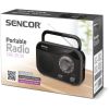 Портативний радіоприймач Sencor SRD 210 Black (35043173) - Зображення 1