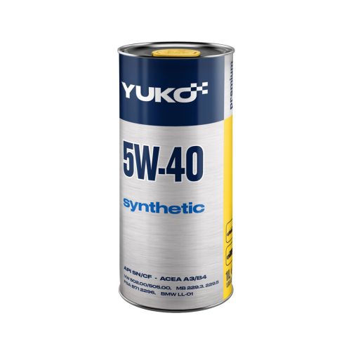 Моторна олива Yuko SYNTHETIC 5W-40 1л (4820070241150)