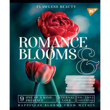 Зошит Yes А5 Romance blooms 96 аркушів, лінія (766509)