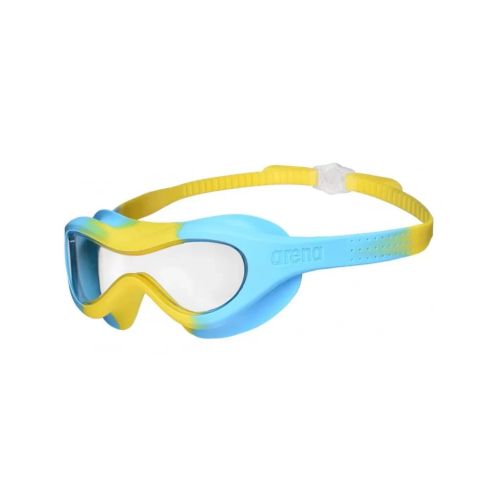 Окуляри для плавання Arena Spider Kids Mask блакитний, жовтий 004287-102 (3468336662465)
