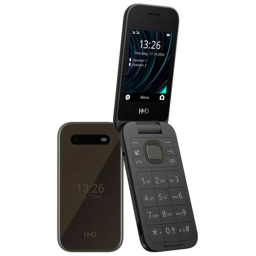 Мобильный телефон HMD 2660 4G Flip DS Black