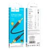 Кабель мультимедийный 3.5mm M to 3.5mm M 1.0m UPA30 Friend AUX Black HOCO (6942007625463) - Изображение 2