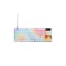 Клавиатура SteelSeries Apex Pro TKL Gen 3 HyperMagnetic OmniPoint 3.0 OLED USB UA White (64898)