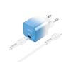 Зарядний пристрій HOCO C101A USB-C PD20W + cable USB-C to Lightning Ice Blue (6931474769381) - Зображення 2