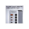 Концентратор Promate USB-C 14-in-1 Promate gegatower-60w (gegatower-60w) - Зображення 2